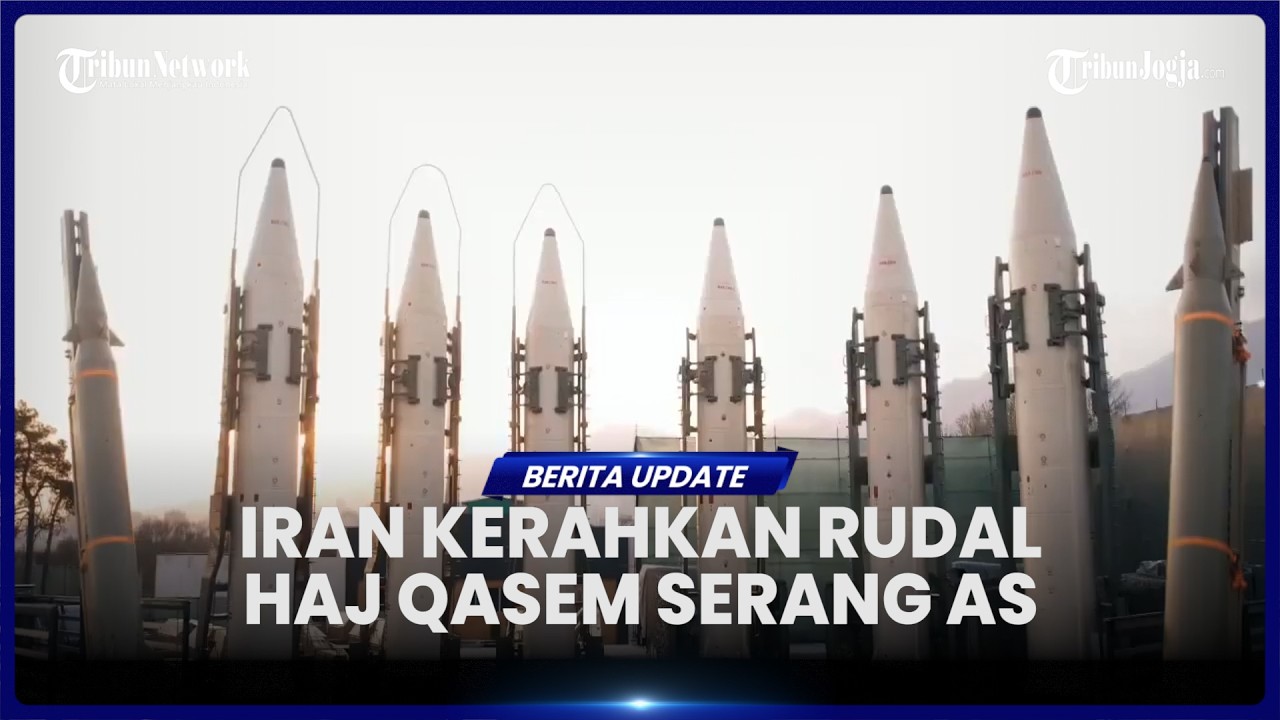 IRAN GUNAKAN RUDAL HAJ QASEM YANG JADI MOMOK TEL AVIV UNTUK GEMPUR PANGKALAN MILITER AS
