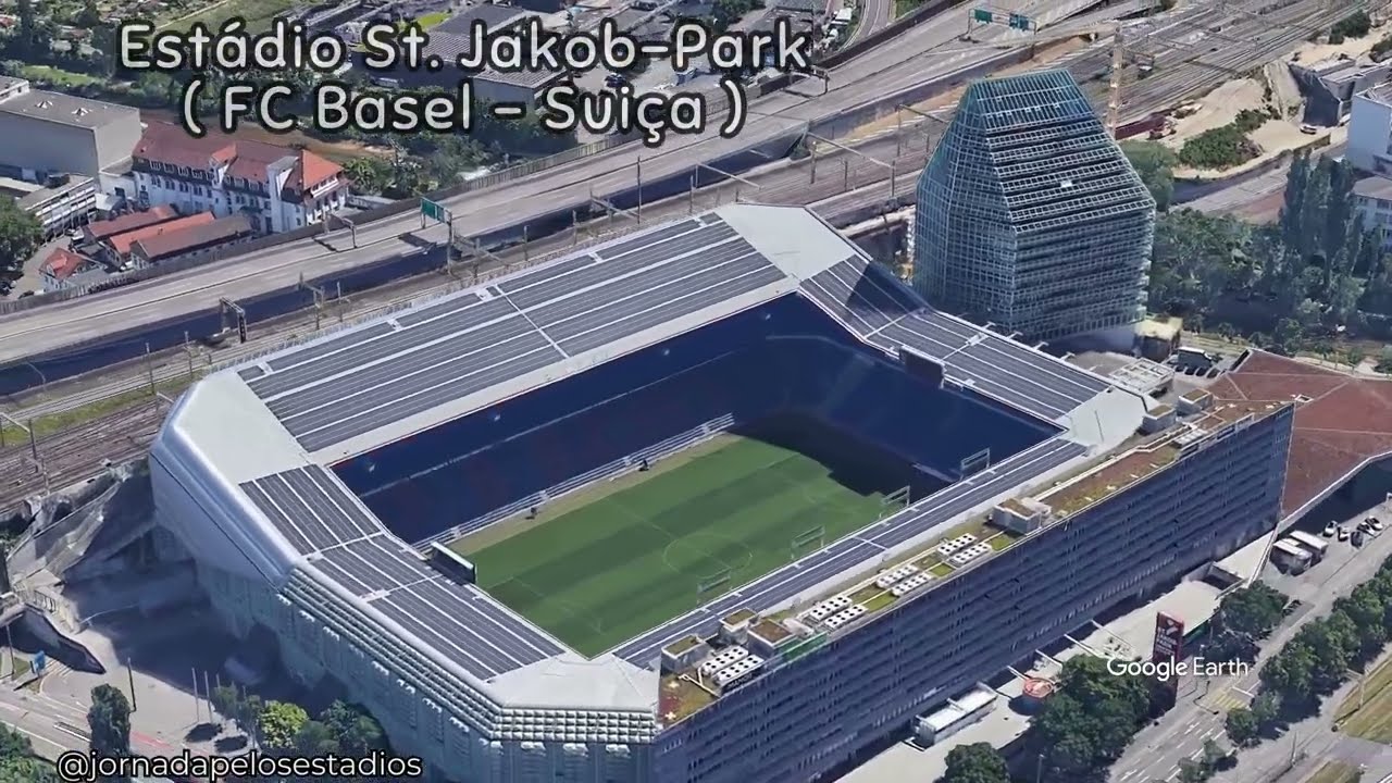 Est&aacute;dio St  Jakob Park! Conhe&ccedil;a um pouco da hist&oacute;ria do est&aacute;dio de futebol do FC Basel
