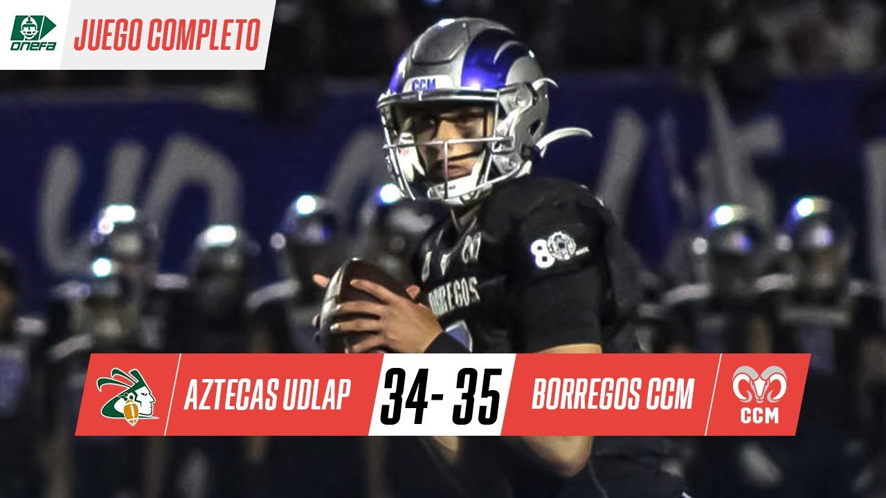 Borregos CCM consigue VICTORIA al vencer a UDLAP y AVANZA las semifinales de la ONEFA 2025