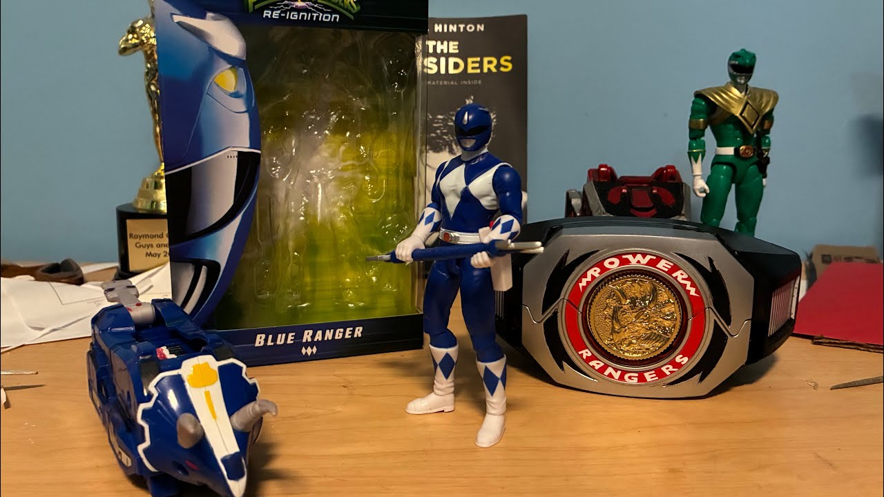 MMPR RE IGNITION BLUE RANGER