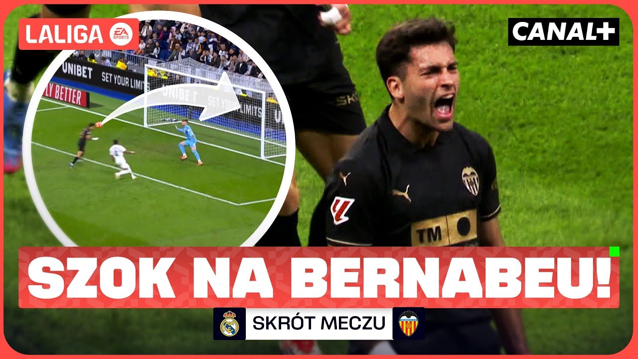 VALENCIA OGRAŁA REAL! GENIUSZ BRAMKARZA! REAL - VALENCIA, SKR&Oacute;T MECZU