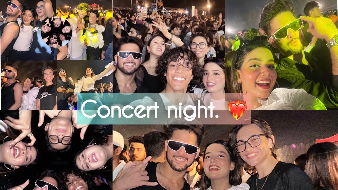 Concert Night! ❤️‍🔥 @huzaifakhan_9 Live performance of Young stunners,Nehal naseem & Abdul hannan