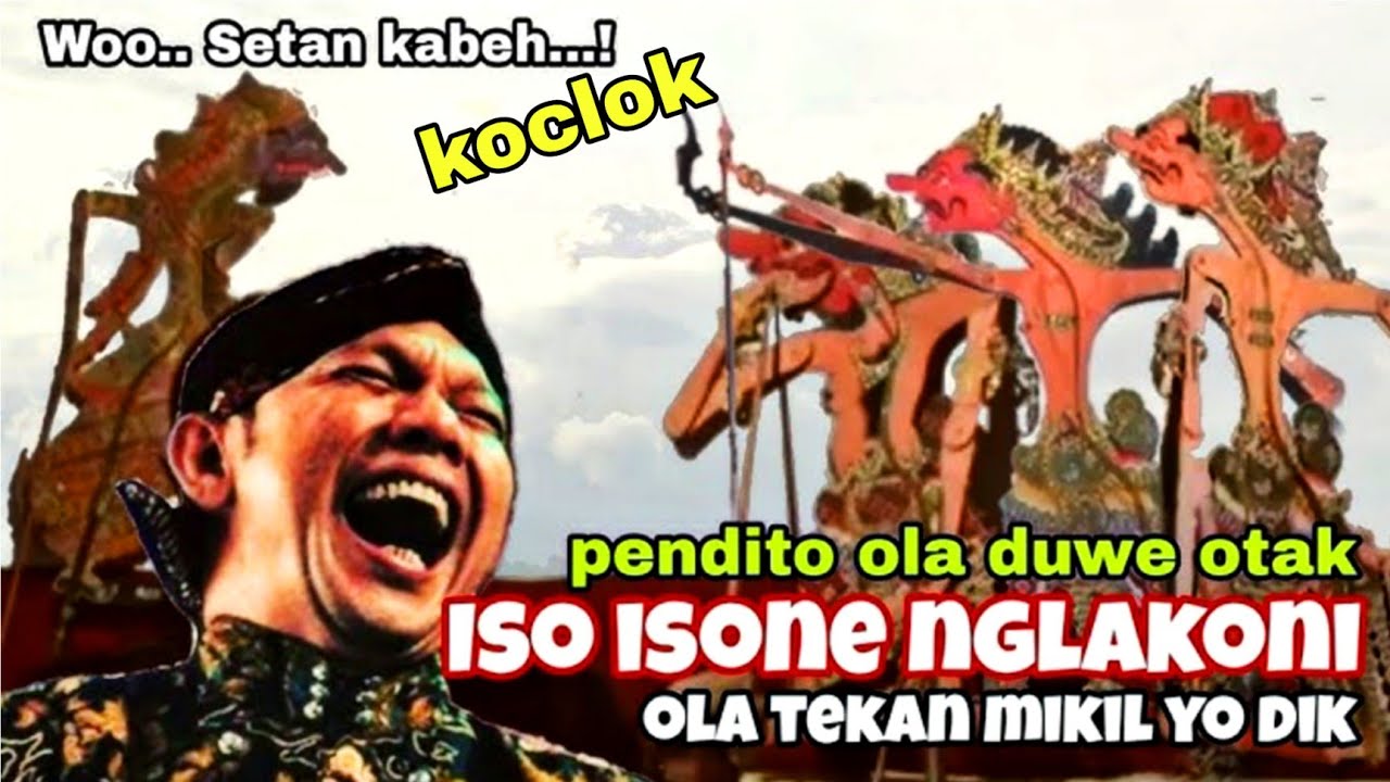 Durmogati citraksi lucu nggarap sengkuni wayang kulit ki seno nugroho@bagongnewchanel6320