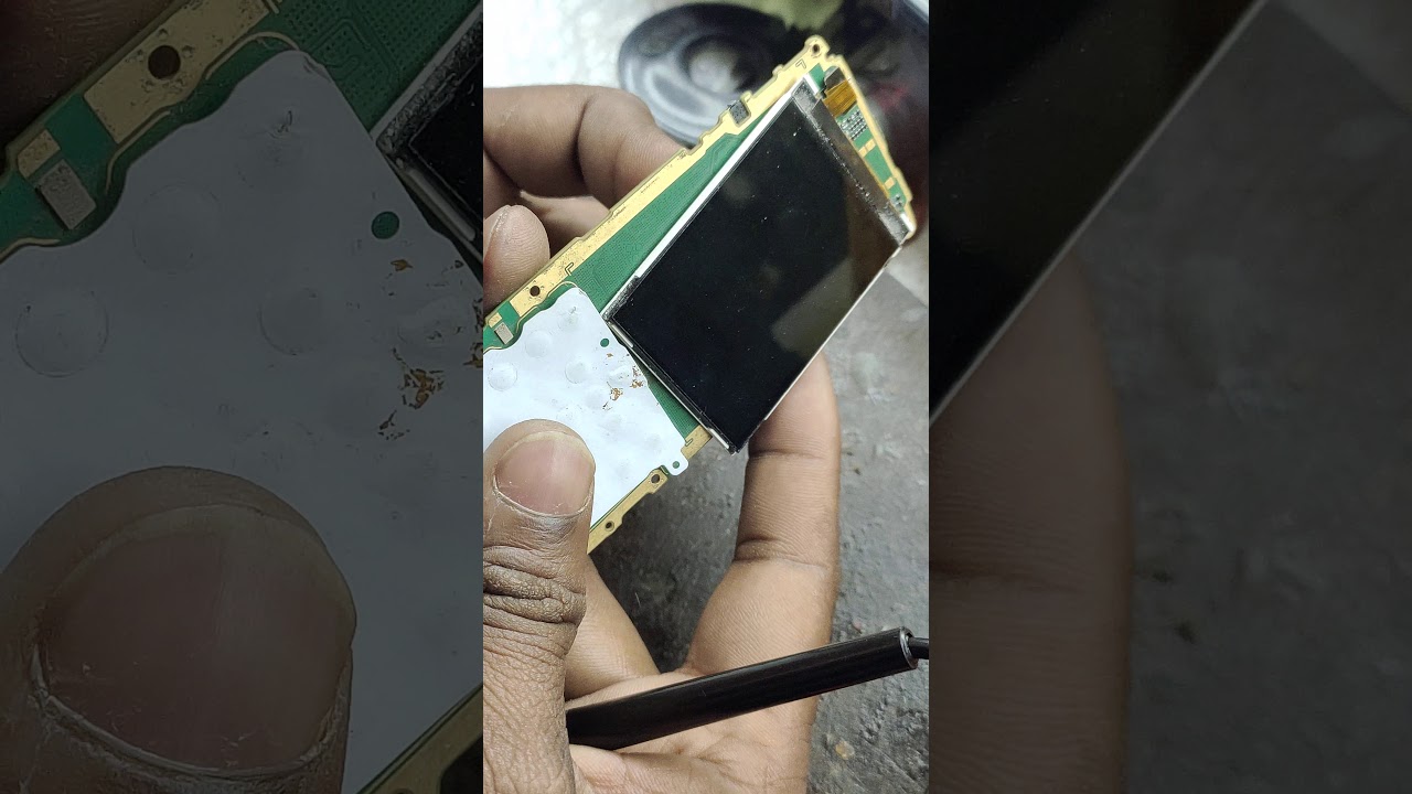 Nokia x2-02 white lcd problem solution
