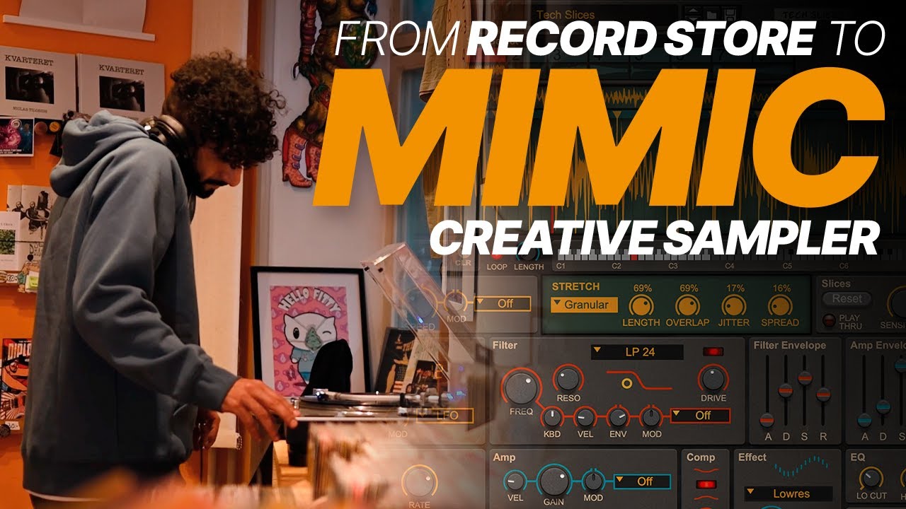 Crate Digging and Sampling with Moose Dawa!