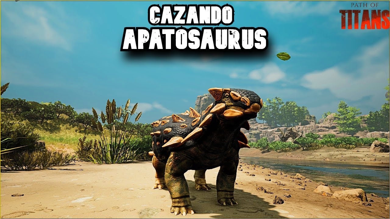 VAMOS POR TODOS LOS APATOSAURUS DE PATH OF TITANS CON ANKYLOSAURUS // ¿QUIEN GANARA?