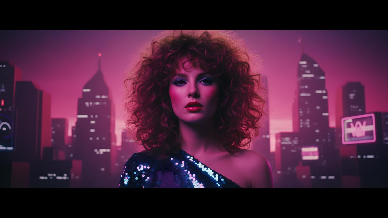 Neon Glow Caf&eacute; Nights 80s | Synthwave &middot; Retrowave &middot; Chillwave Glamour