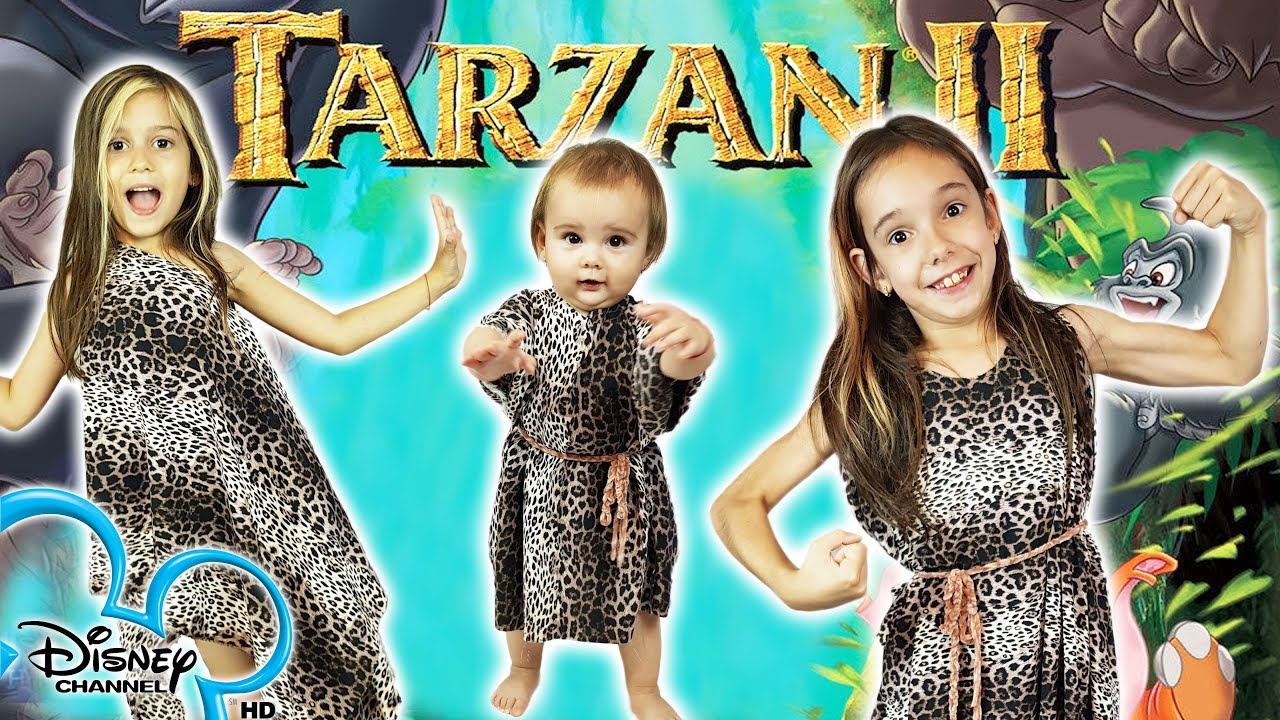 🌴 Peripeții în JUNGLĂ cu TARZAN 2 ▶️ SKETCH 🙈 Concurs pentru abonați 🙉 DIY 👗ROCHIȚE de Tărzănițe