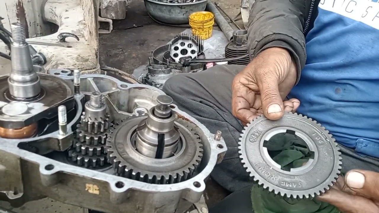 Chetak Scooter Full Engine Fitting #chatak #scooter