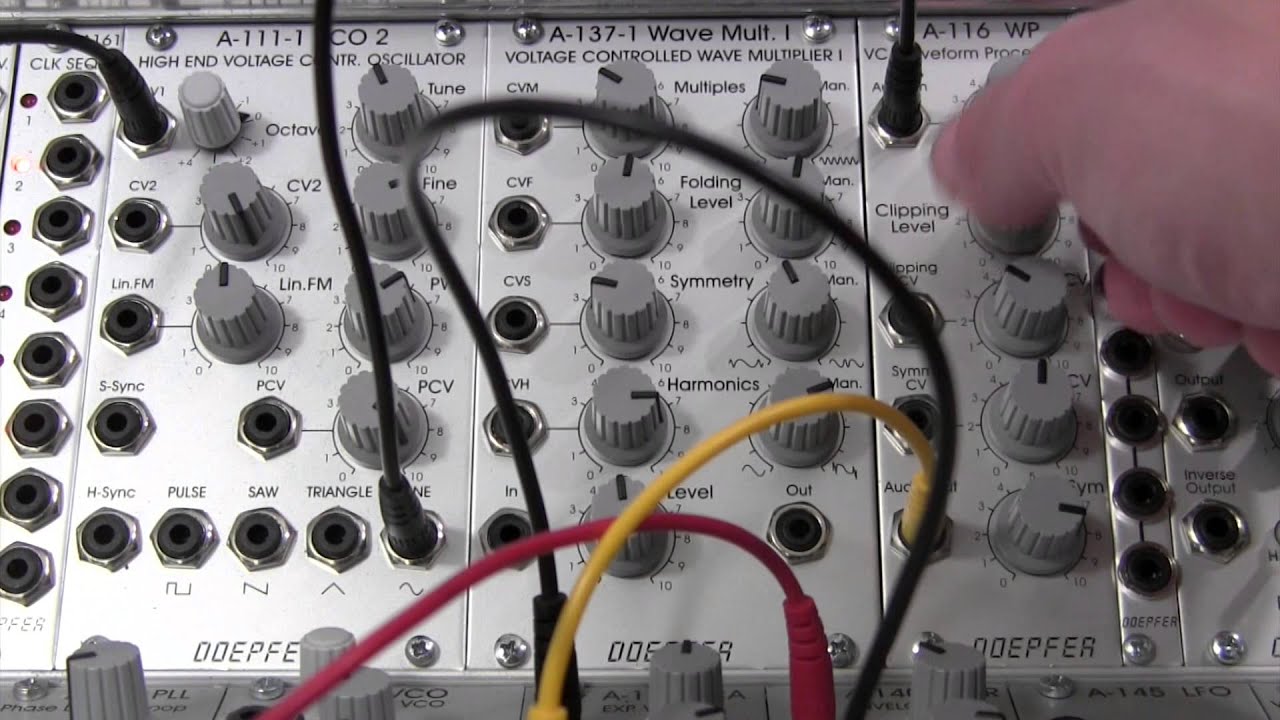 Doepfer A116 VC Waveform Processor Basic Features