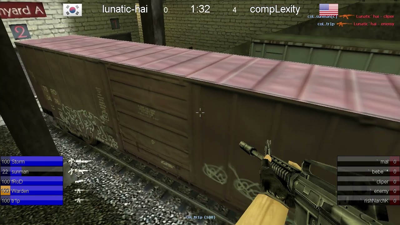 [ HLTV ] Lunatic hai vs compLexity (ESWC 2005) #2part