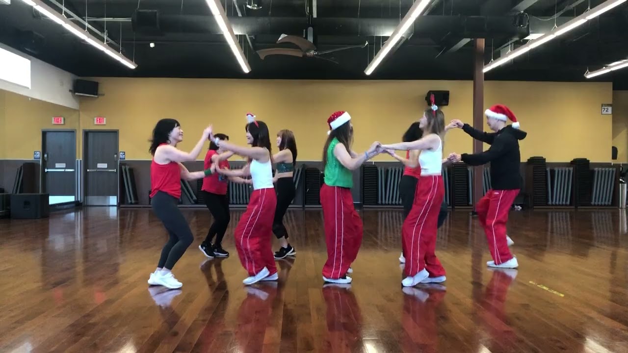 Meghan Trainor Rockin Around/ ￼Zumb/Fun/by-Ying-Nition group.￼