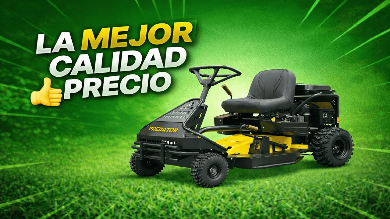 TRACTOR DESBROZADOR HIDROSTATICO 17CV ECONÓMICO!