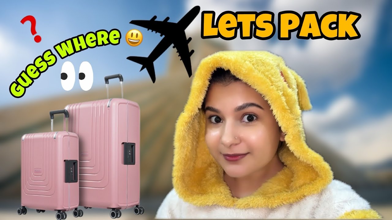 KAHAN JA RAHY HAIN? PACKING DAY ✈️ 