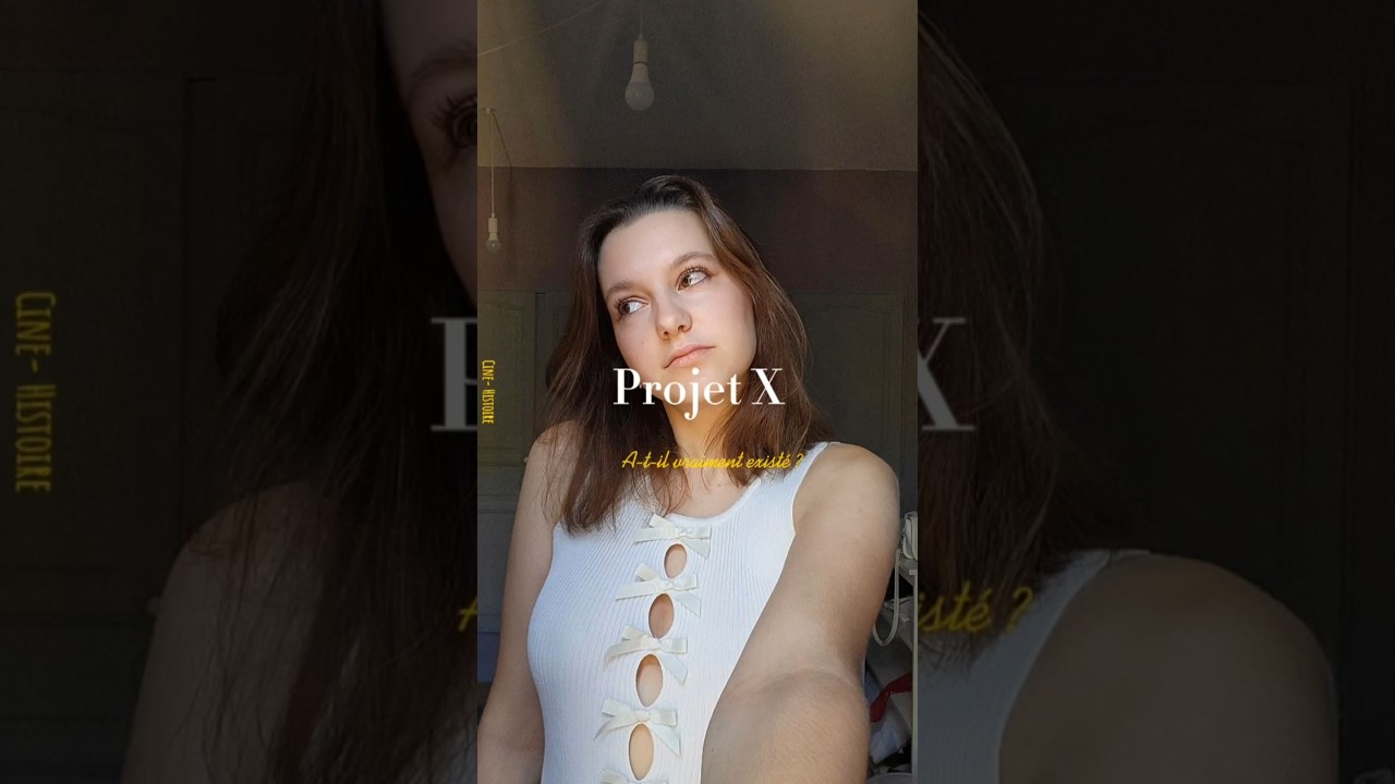 La véritable histoire du projet X. (voir documentaire sur netflix pour plus d'informations)