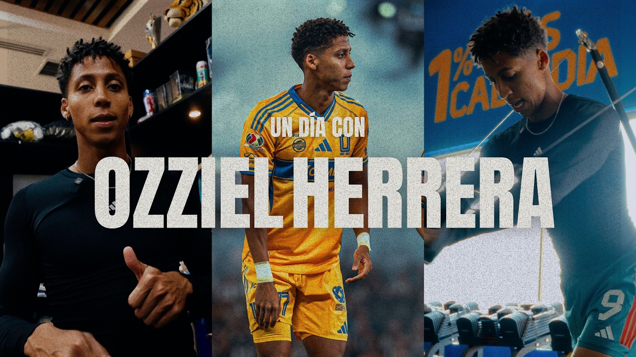 Un día con un futbolista de Tigres UANL | Ozziel Herrera
