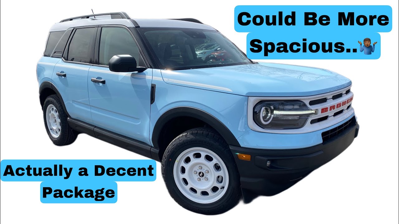 2024 Ford Bronco Sport Heritage POV Test Drive & Review