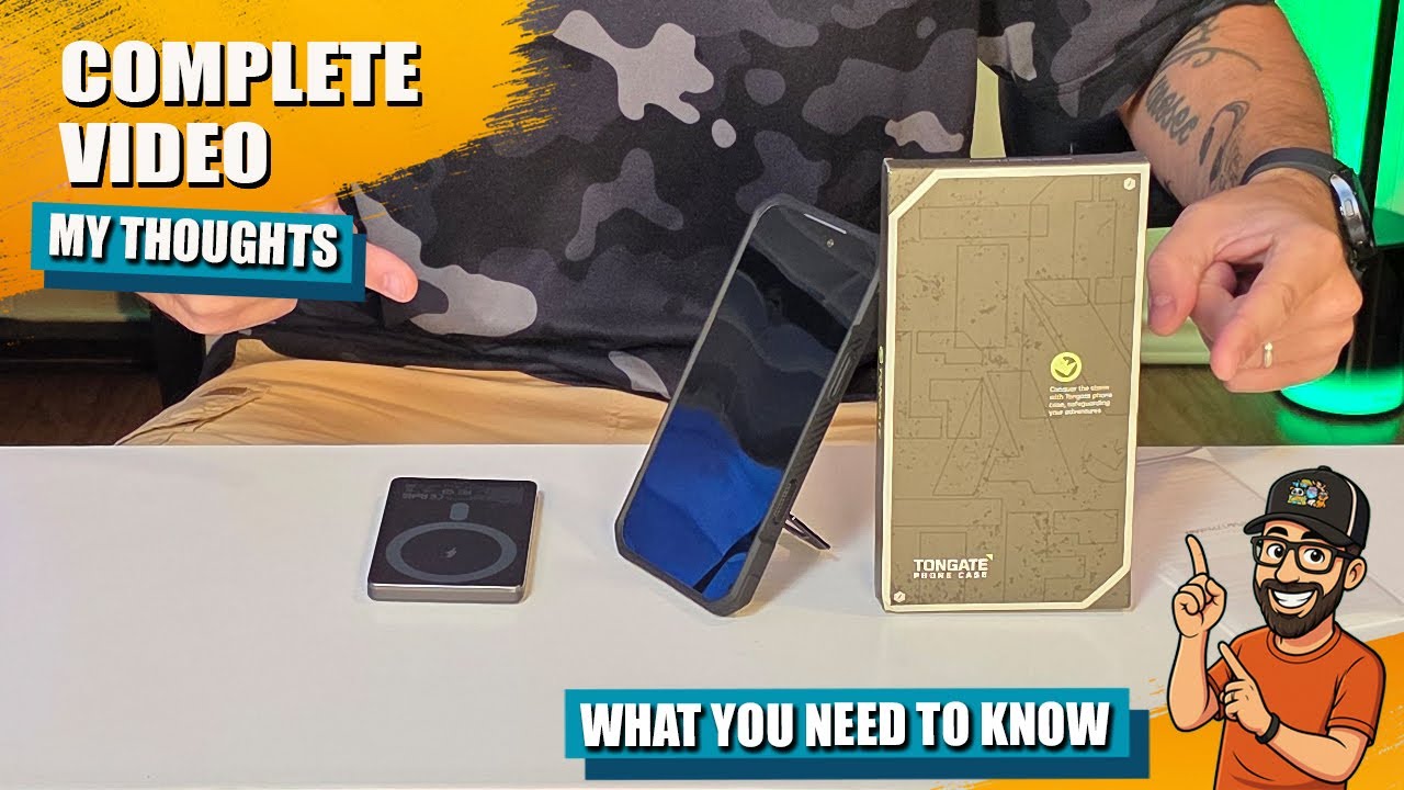 Обзор магнитного чехла TONGATE 360&deg; Spin для iPhone 17 Pro Max