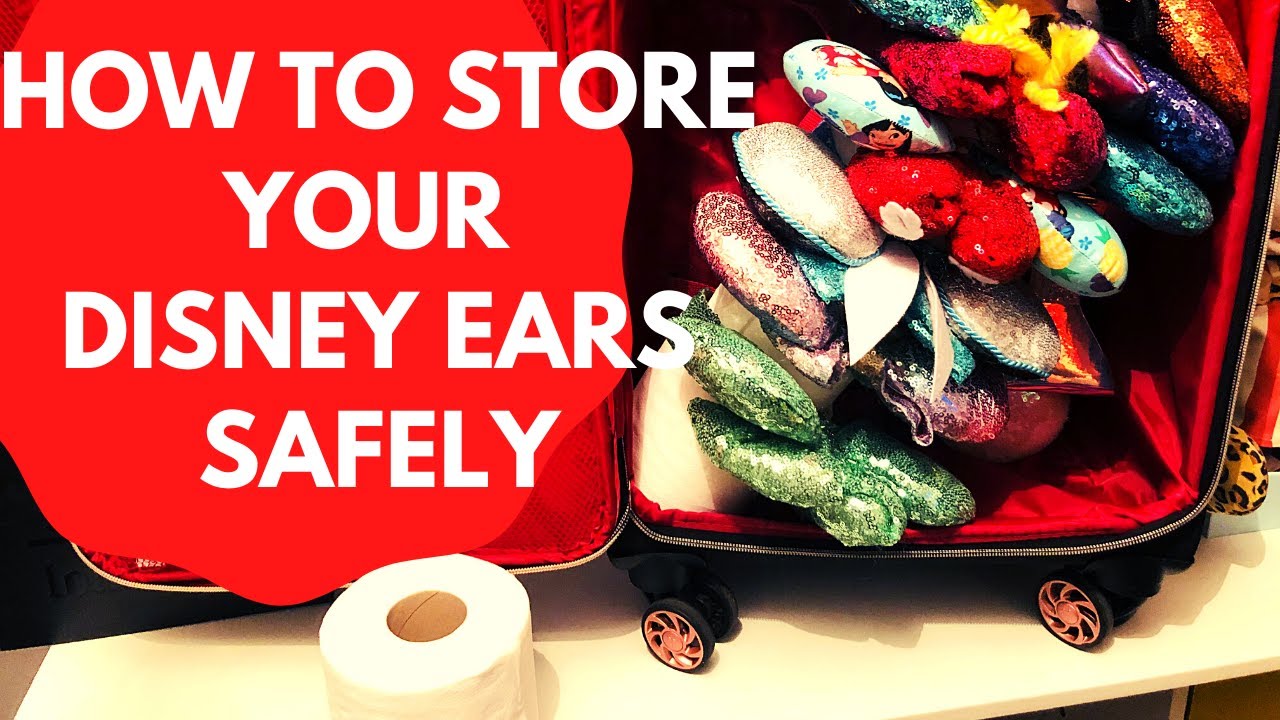 disney ears storage ideas | how to Store your ears safely