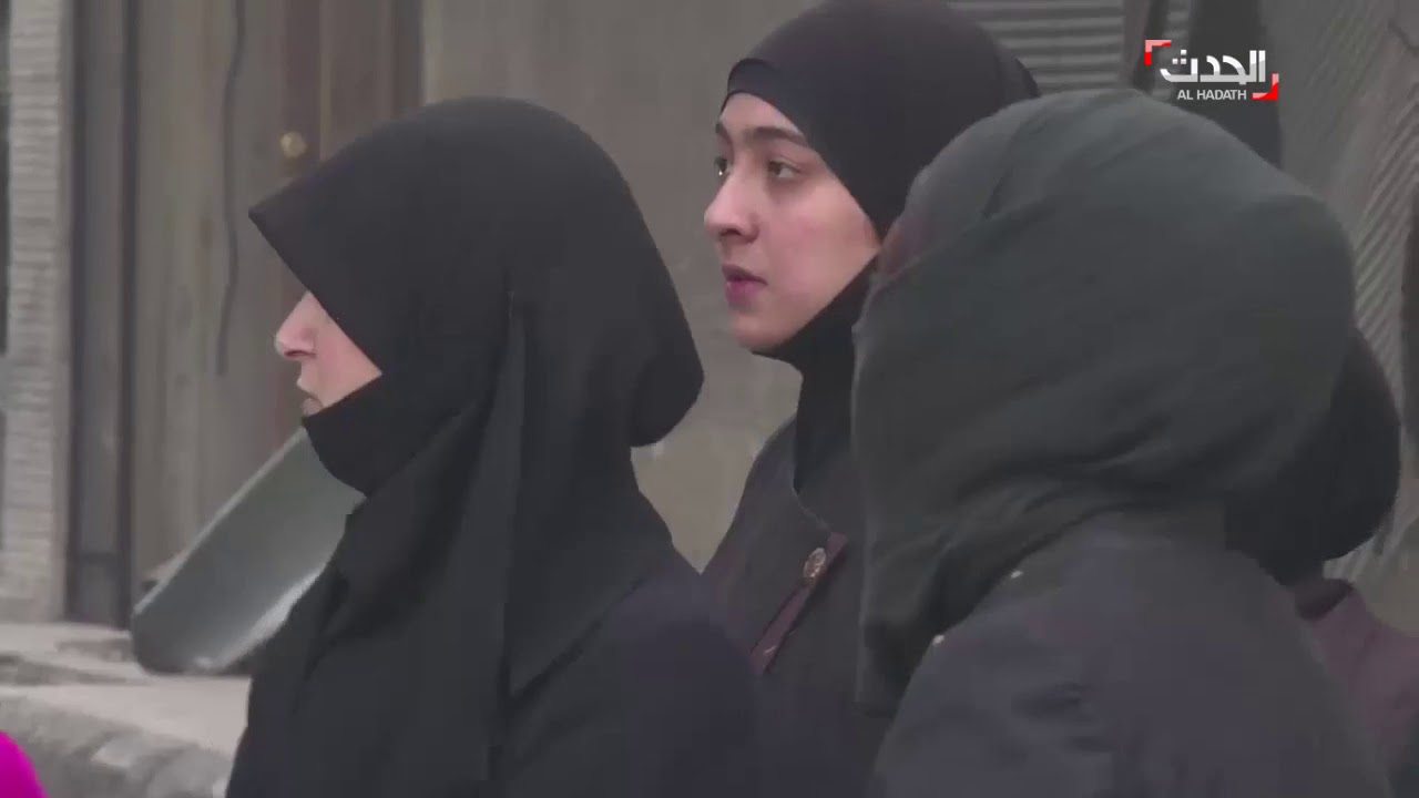 وداع مؤثر في الغوطة