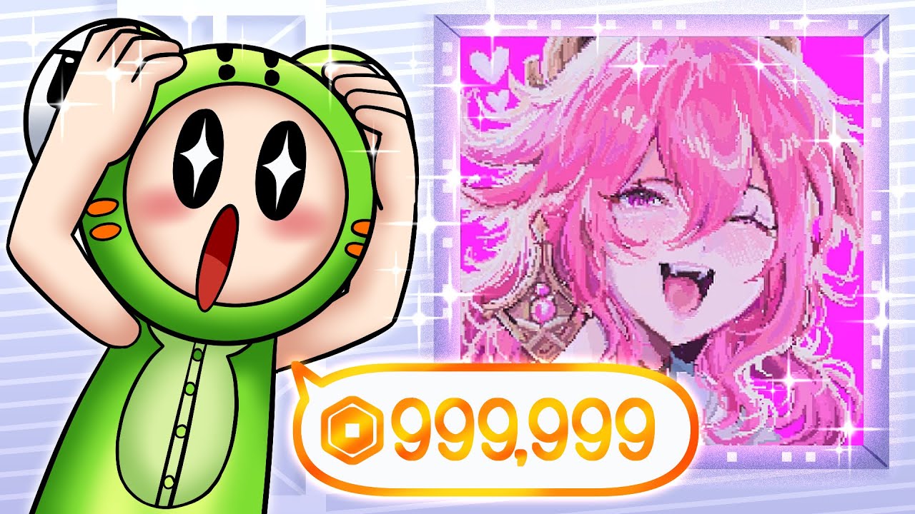เปย์ Robux ให้กับภาพสุดสวย! | Roblox : Draw & Donate