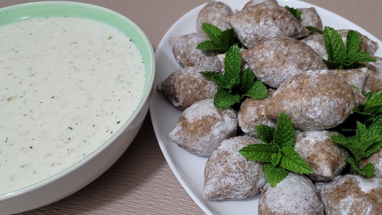 طريقة تحضير أطيب وأنجح كبة بلبنية Best Kibbeh bi labanieh, Kibbeh with yogurt sauce recipe
