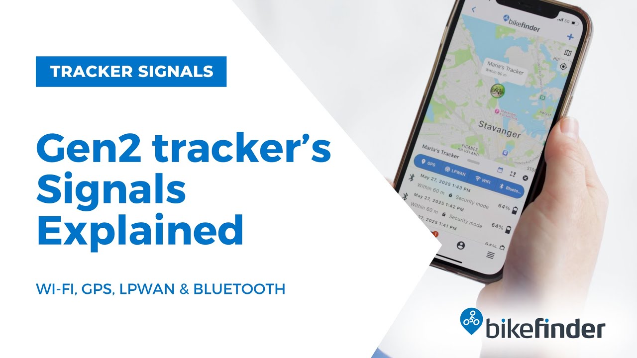 Объяснение сигналов BikeFinder | GPS, Wi-Fi, LPWAN и Bluetooth