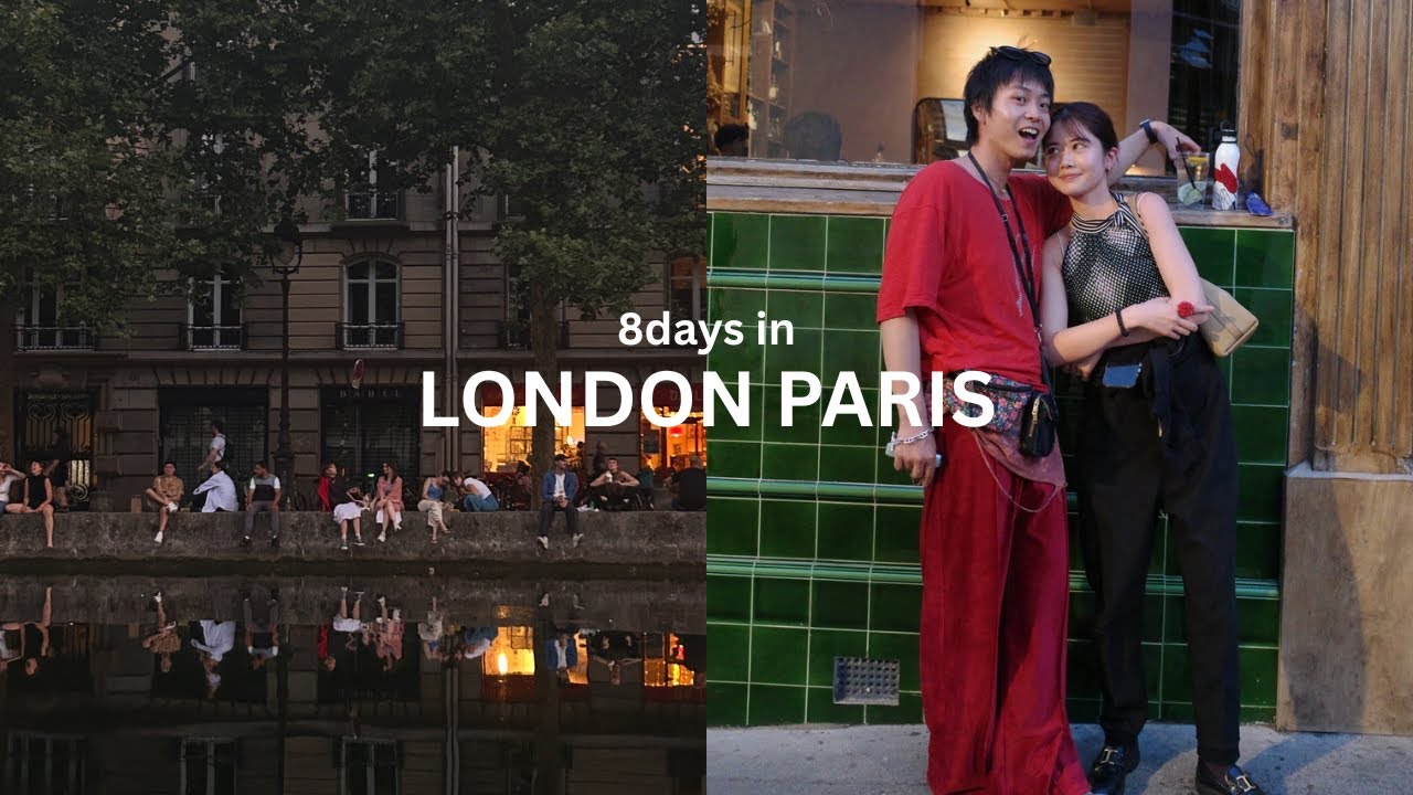【English subs】8days Vlog in London&Paris