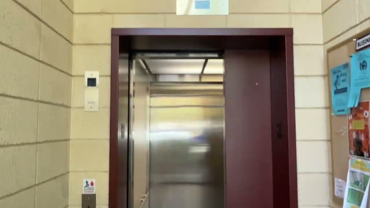 NEWLY modded Dover DMC elevator by Schindler – McCord Memorial Library – North East, PA