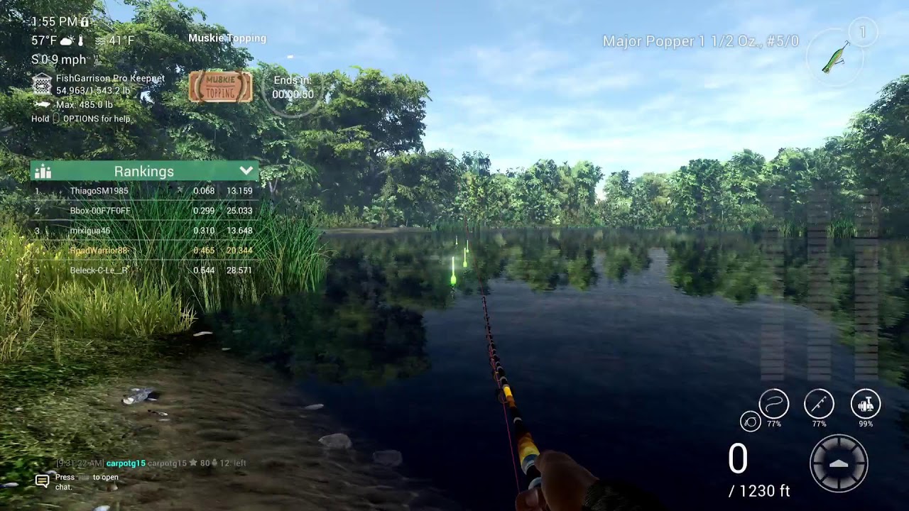 Fishing Planet Live Muskie Topping