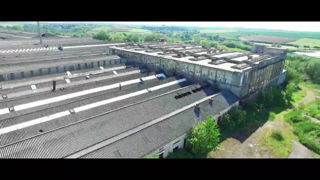 Usine abandonn&eacute;e ( Le Cateau Cambr&eacute;sis - 59) - Images Parrot Bebop 2 et DJI Inspire 1