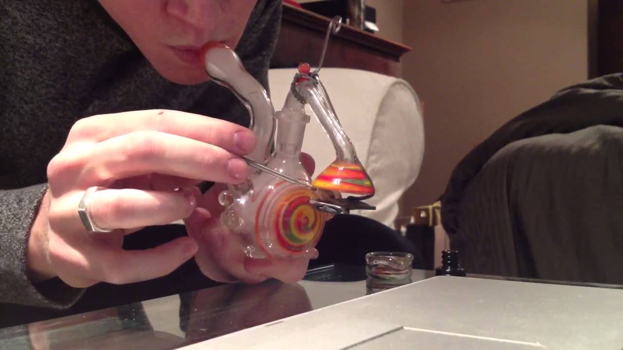 Pink Kush, taster dab