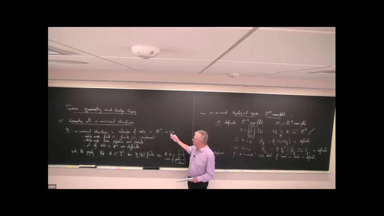 Bruno Klingler | Tame geometry and Hodge theory
