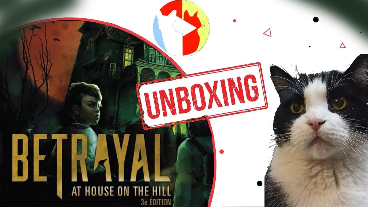 Betrayal, La Casa de la Colina 3 edición - Unboxing - Juego de Mesa perfecto para Halloween