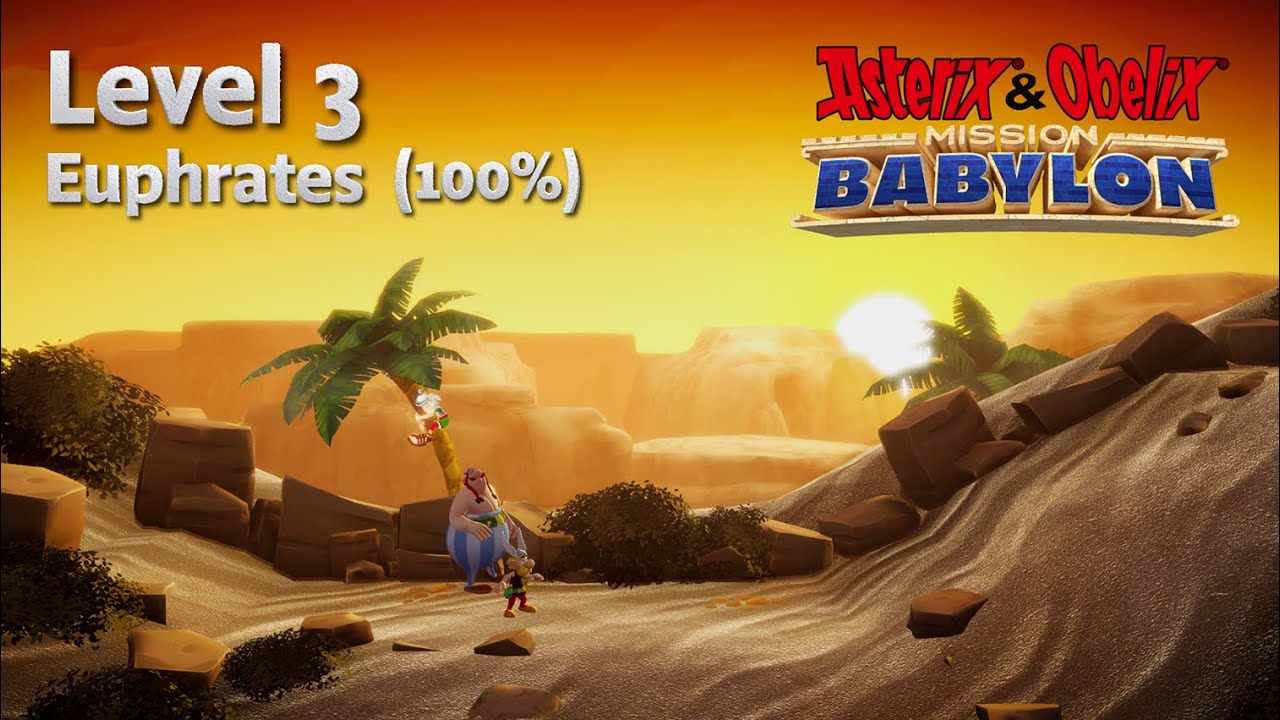Asterix & Obelix - Mission Babylon - Level 3 - 100% [4K] - Euphrates