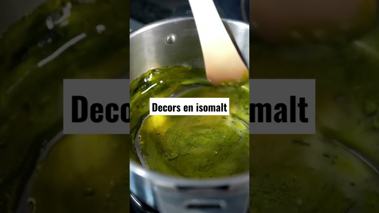 d&eacute;cors en isomalt by C&eacute;cile