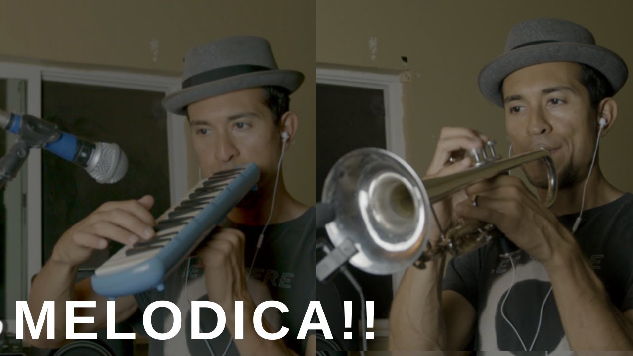 Reggae Beat - Trumpet & Melodica Solo!!