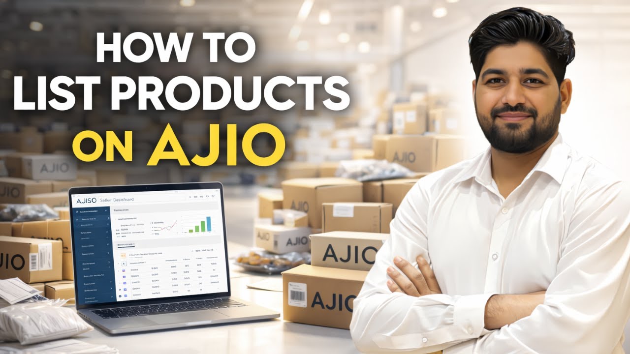 how to list products on ajio step by step for beginners