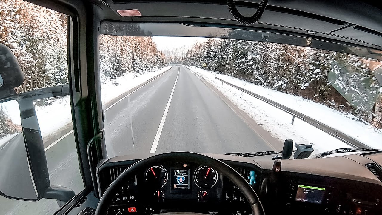 POV Driving Scania R410 - Latorka Ukraine/  Скания - R410 Цистерна ADR