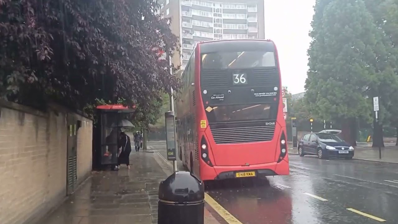 WEST-NORTH WEST LONDON  WALK ON A VERY RAINY DAY