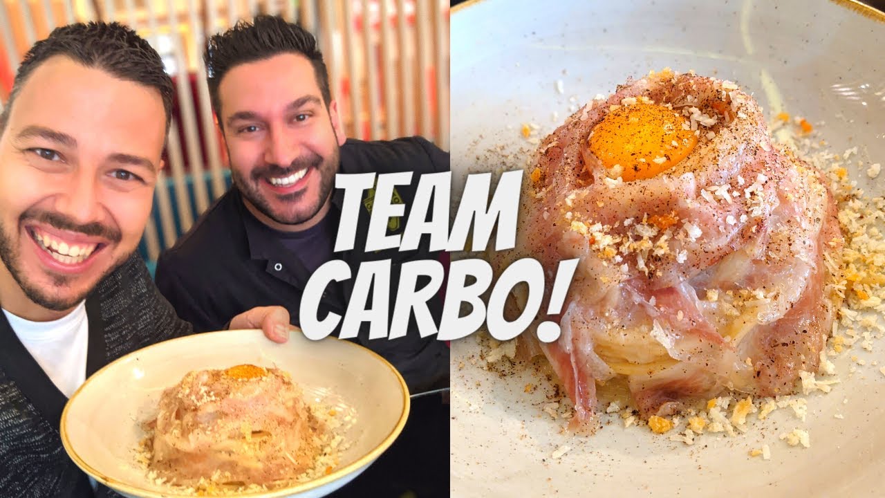Le SECRET des MEILLEURES PÂTES CARBONARA de Paris!(feat Denny Imbroisi ) -VLOG #1078