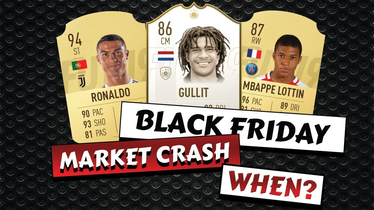 FIFA 19 - WHEN IS THE BLACK FRIDAY MARKET CRASH??!  -  MARKET UPDATE!