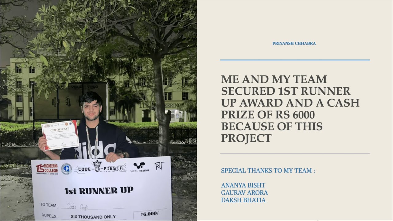 LESSON 4 : Final Implementation of Backend | HACKATHON WINNING PROJECT