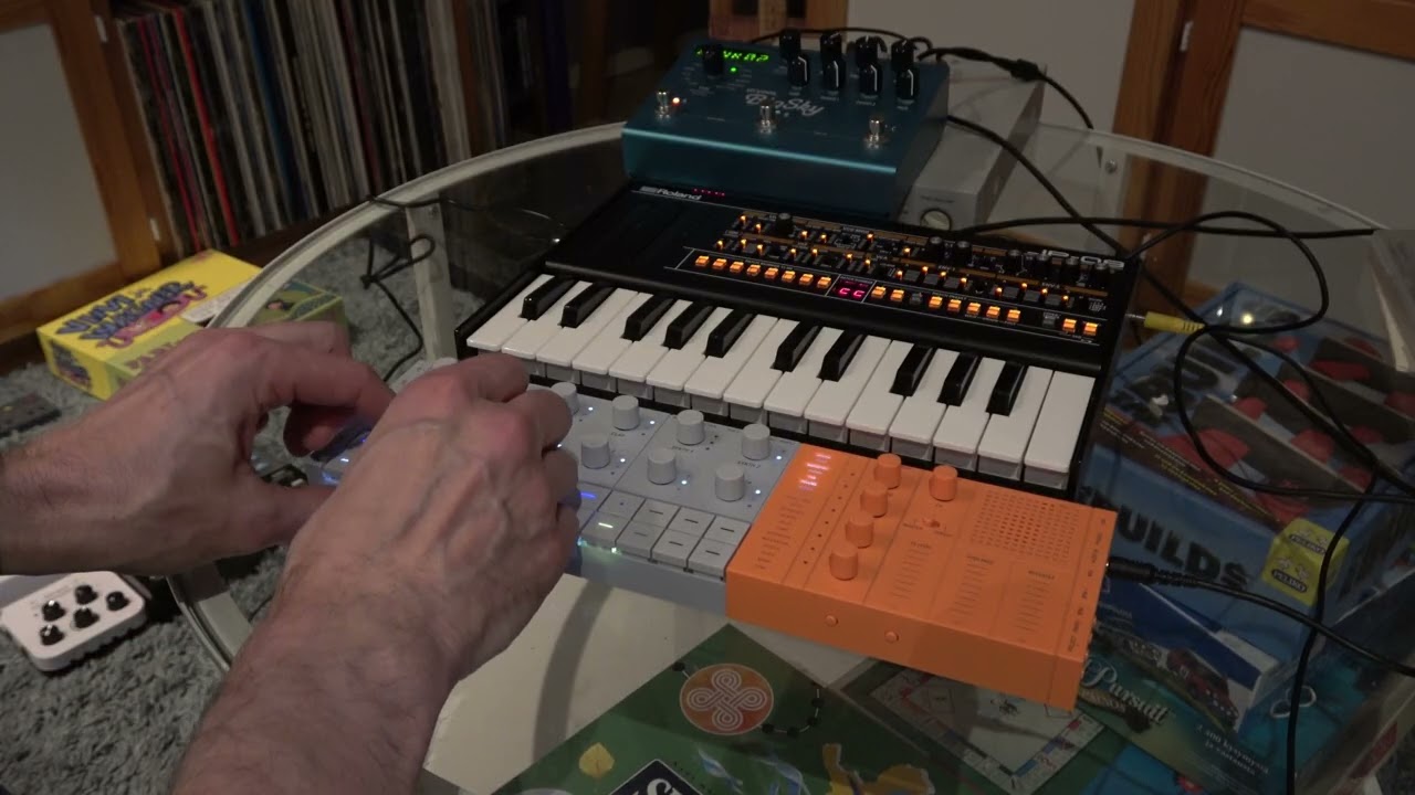 Roland JP-08 & Yamaha Seqtrak song Ambient Path 24.2.2026.