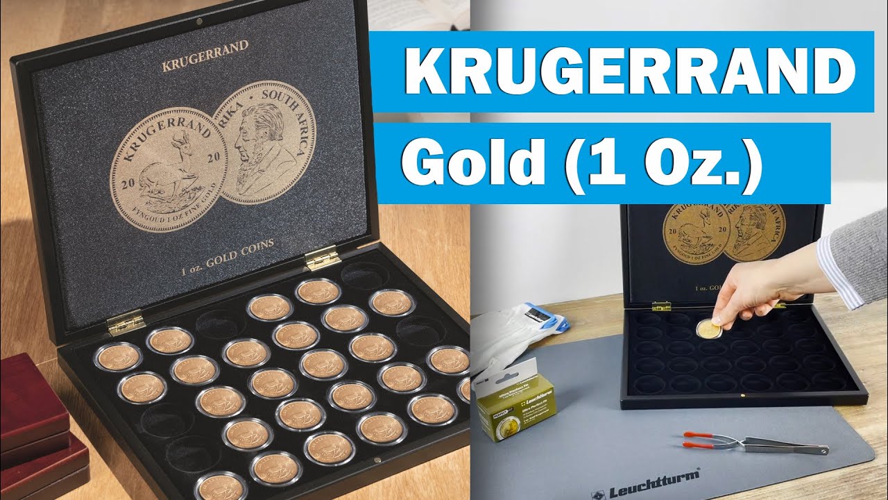 Kr&uuml;gerrand Goldm&uuml;nzen (1 oz.) sicher aufbewahren: M&uuml;nzkassette VOLTERRA
