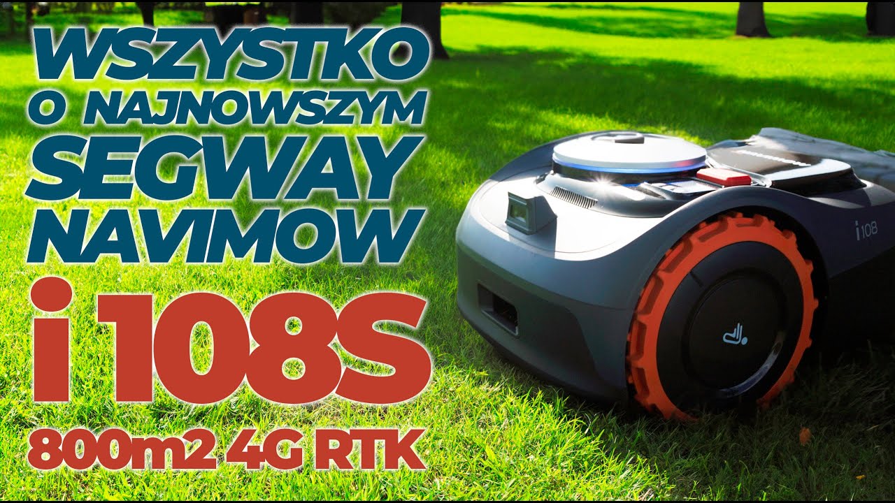 Segway Navimow i108s 4G RTK 800m2  Unboxing, Wszystkie ustawienia, Garden Setup - Ekspert.