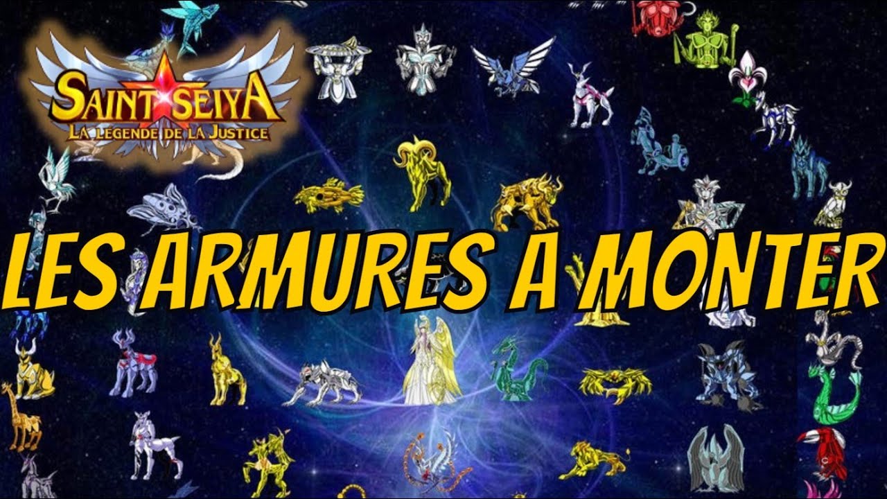 SAINT SEIYA: LEGEND OF JUSTICE :  MONTER CES ARMURES AU NIVEAU 30 !