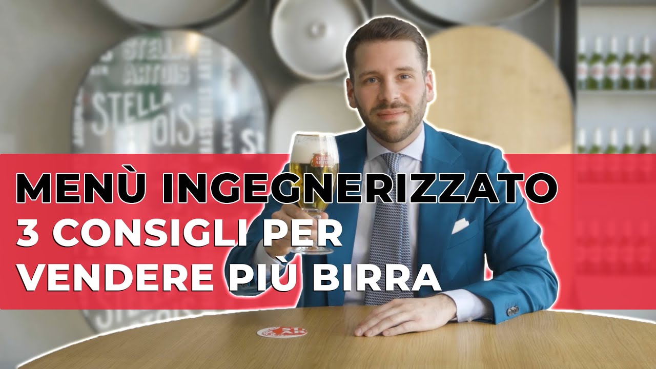 MENU INGEGNERIZZATO | 3 Consigli di Menu Engineering per vendere più BIRRA!