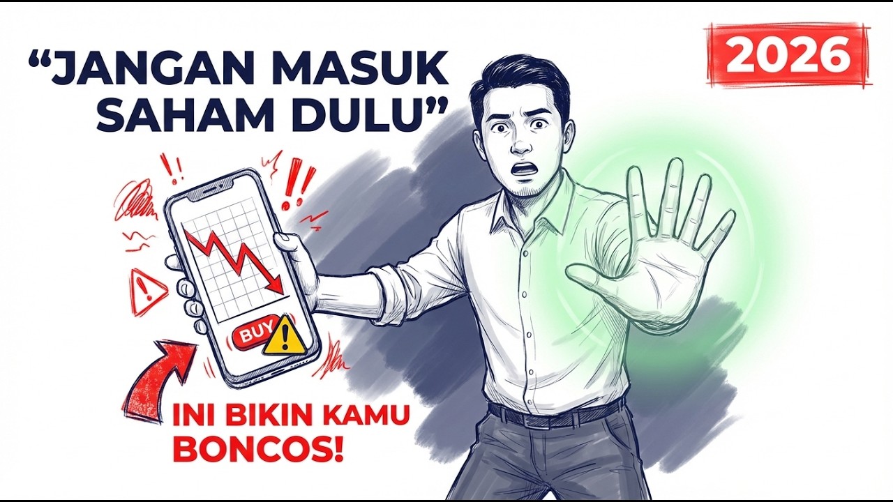 STOP! JANGAN BELI SAHAM DULU SEBELUM NONTON VIDEO INI (5 KESALAHAN FATAL) !