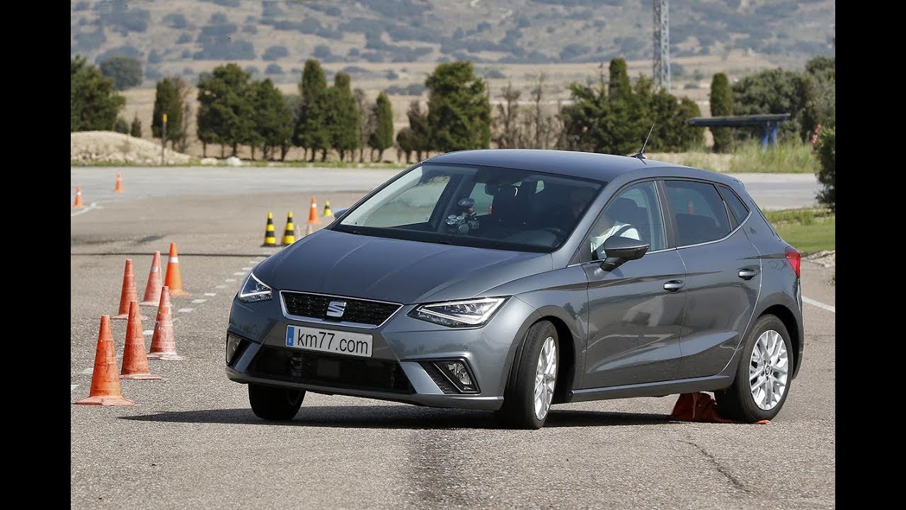 SEAT Ibiza 2017 - Maniobra de esquiva (moose test) y eslalon | km77.com